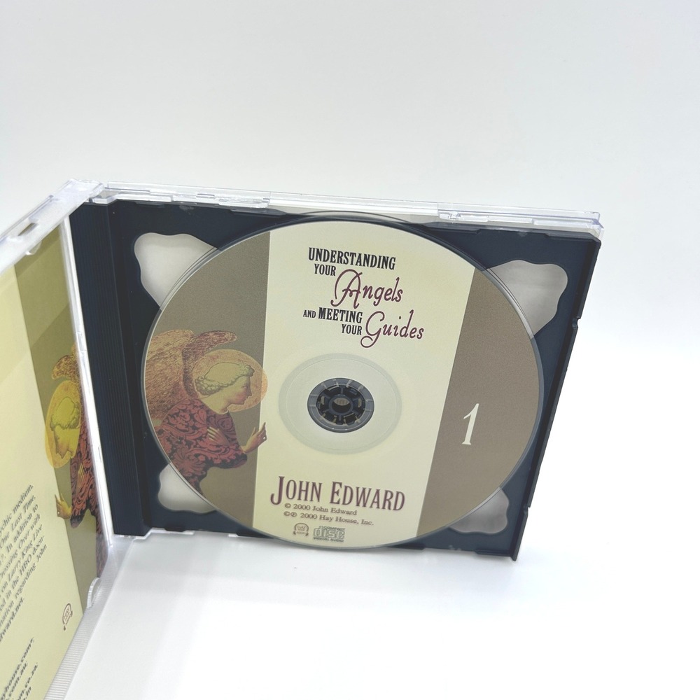 John Edward Understanding Your Angels and Meeting Your Guides 2-CD Set 2000 - Picture 4 of 5